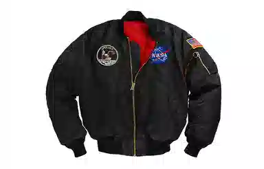 Alpha Industries Apollo MA-1 Flight Jacket Black