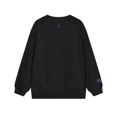 腾讯视频草场地 《斩神之凡尘神域》官方系列 字母动漫印花宽松舒适百搭套头卫衣 男女同款 黑色