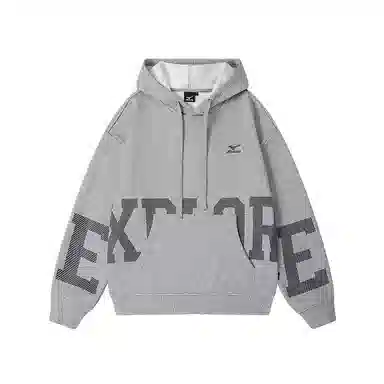 Mizuno Letter Print Fleece Hoodie