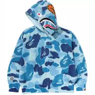 A BATHING APE ABC Camo Shark Hoodie