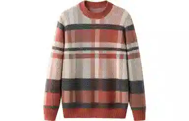 恒源祥 加厚保暖半高领羊绒衫 男款