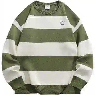 Doraemon Striped Knit Sweater