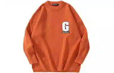 GOLFCROSS Logo Embroidered Pullover Sweater