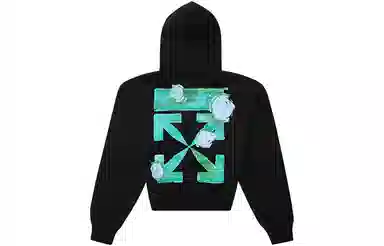 OFF-WHITE FW21 Hoodie Black
