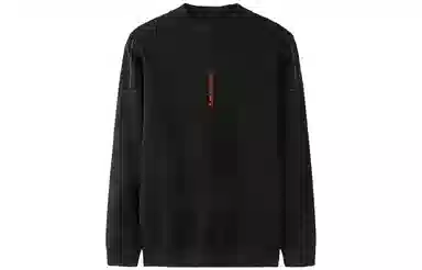 才子 半高领撞色提花长袖针织衫 男款