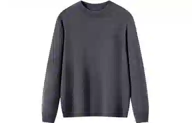 恒源祥 纯色保暖休闲针织毛衣 男款