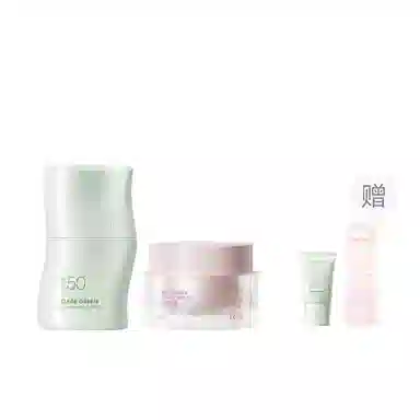 柳丝木 焕采柔焦妆前面霜组合 控油易上色持久不卡粉隔离