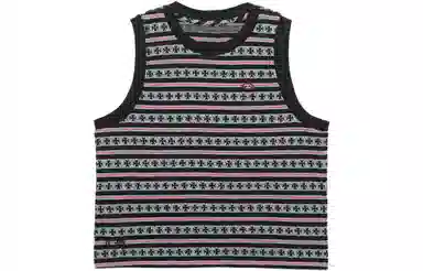Chrome Hearts SS23 Black Striped Tank Top