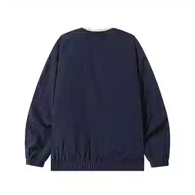 曲韩 打底衫潮流拼接上衣服长袖卫衣 男女同款