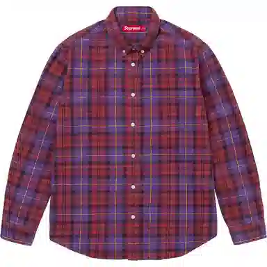 Supreme FW24 WEEK5 Plaid Flannel Shirt