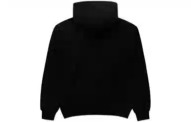 acme de la vieADLV A Logo Emblem Flower Essential Hoodie Black Logo