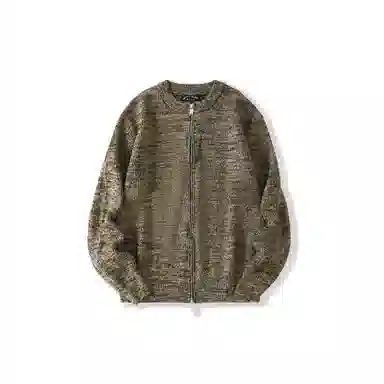 我是大卫 宽松慵懒纯色基础休闲长袖针织衫 男女同款