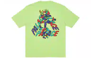 PALACE FW21 Ultimo B-sans T-shirt Light Lime LogoT