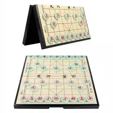 乐智由我 中国象棋磁石高档大号棋盘便携式 桌游