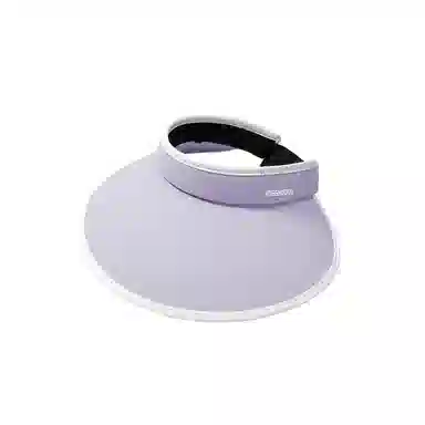 稻草人 夏季大帽檐遮阳空顶帽防紫外线 显脸小简约百搭 冰丝 防晒帽 女款