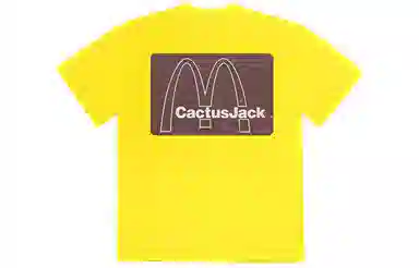 Travis Scott x McDonald’s Cactus Jack T-Shirt Yellow