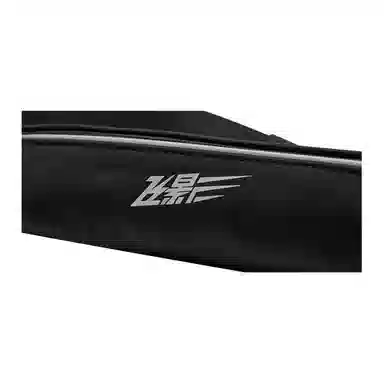 乔丹 飞影 时尚简约轻便专业收纳轻薄户外跑步 运动休闲 腰包 男女同款情侣款 黑色