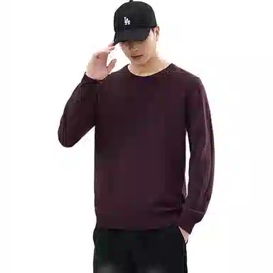 【dme】 圆领套头基础款宽松百搭纯色毛衣 男女同款