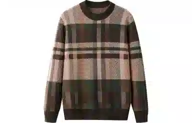 恒源祥 加厚保暖半高领羊绒衫 男款