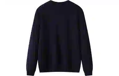 恒源祥 厚款半高领纯羊毛针织毛衣 男款