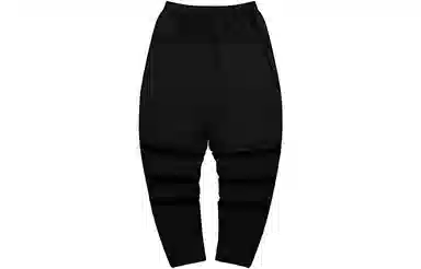 特步 健身训练宽松针织加绒运动裤 男款