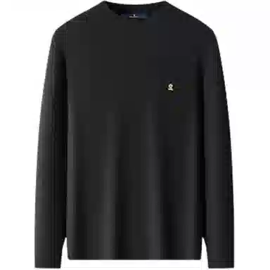 梦特娇 宽松长袖圆领毛衣 男款