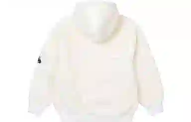 PALACE FW22 Sherpa Hooded Jacket Off White