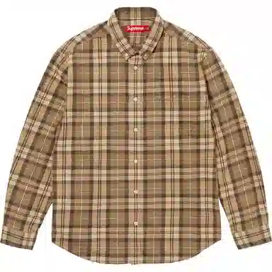 Supreme FW24 WEEK5 Plaid Flannel Shirt