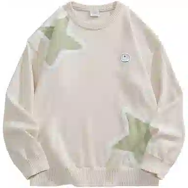 Doraemon Star Logo Knit Sweater