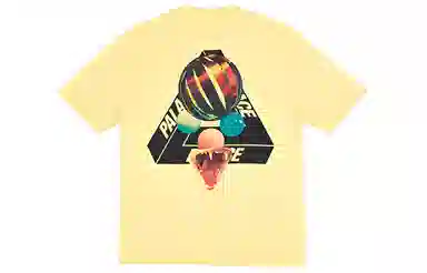 PALACE Sans Ferg T-Shirt Sunshine Yellow LogoT