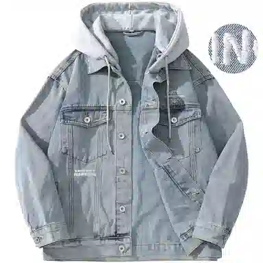 Paddington Bear Retro Denim Hoodie Jacket