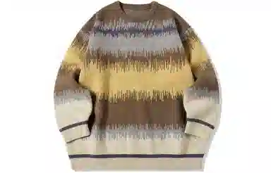 EPTISON Vintage Striped Sweater