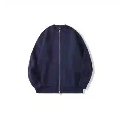 我是大卫 纯色慵懒开衫宽松休闲百搭韩系基础款针织衫 男女同款