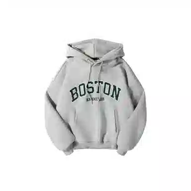 SHANTREE Vintage Hoodie Light Grey