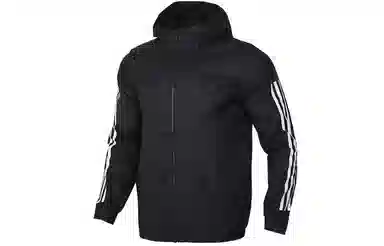 adidas Hooded Jacket Black