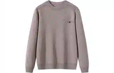 恒源祥 纯色半高领套头毛衣 男款