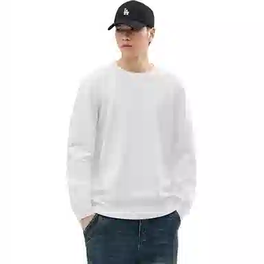 【dme】 圆领套头基础款宽松百搭纯色毛衣 男女同款