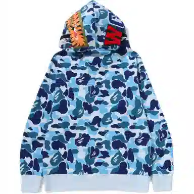 A BATHING APE ABC CAMO Shark Hoodie