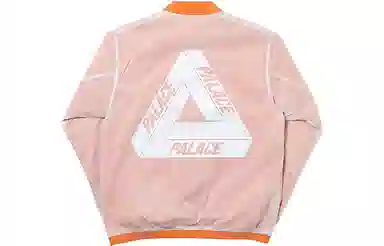 PALACE Reversible Overplay Bomber Orange Logo