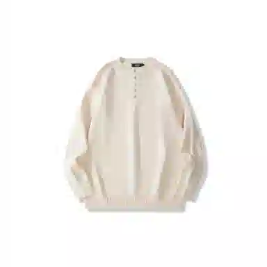 我是大卫 文艺风日系慵懒风糖果色宽松单排扣针织衫 男女同款