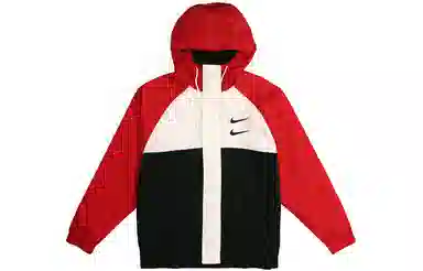 Nike Sportswear Swoosh Windbreaker Jacket Red