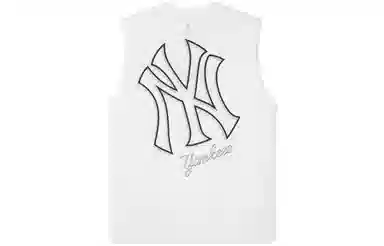 MLB Yankees Logo Tank Beige