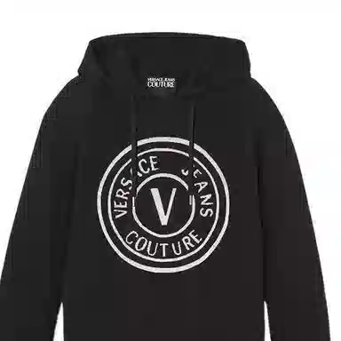 Versace Jeans Couture SS22 Hoodie Black