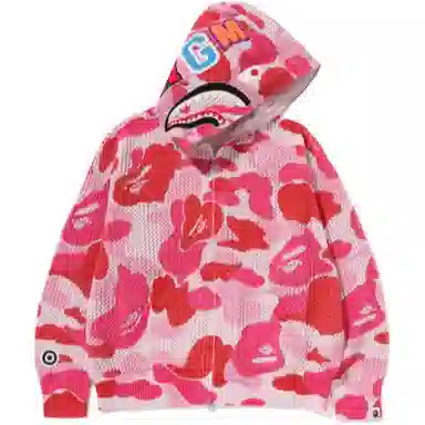 A BATHING APE ABC Camo Shark Hoodie