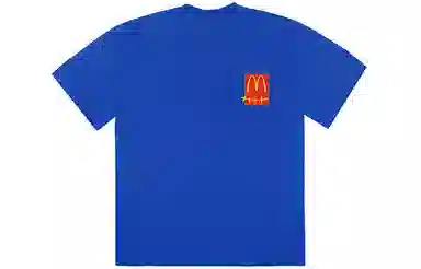 Travis Scott x McDonald's Cactus Jack Blue T-Shirt