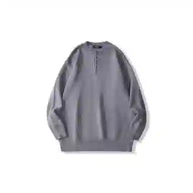 我是大卫 文艺风日系慵懒风糖果色宽松单排扣针织衫 男女同款