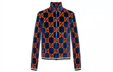 Gucci Logo Jacket Orange