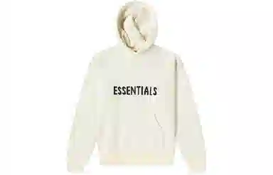 Fear of God Essentials Knit Hoody Buttercream
