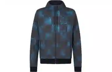 Louis Vuitton FW21 Zip Hoodie Jacket Blue