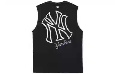 MLB Yankees Logo Tank Black
